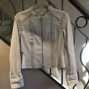 Elie tahari leather jacket